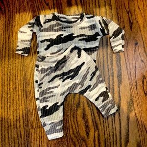 Too cute 3M Boys Camo Set